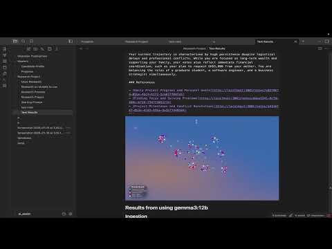 Results from testing multiple models