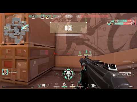 Replay of my first ever ACE – Valorant