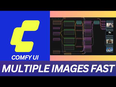 The Fastest Way to generate Multiple Images at once in Comfy UI