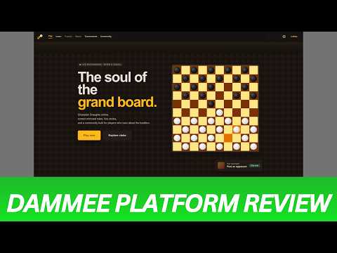Play Draughts online with Friends | Reviewing Dammee.com